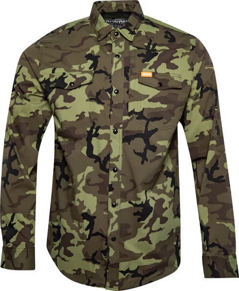 DX-LS0066CM-M DIXXON OUTDOORSMAN CAMO PERFORMANCE SHIRT - MEDIUM