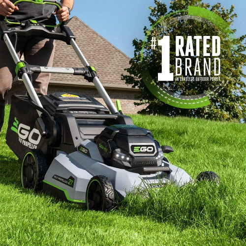 21-Inch 56-Volt Cordless Select Cut Lawn Mower with Self-Propelled Touch Drive Technology – Battery Powered | JCEE Shop
