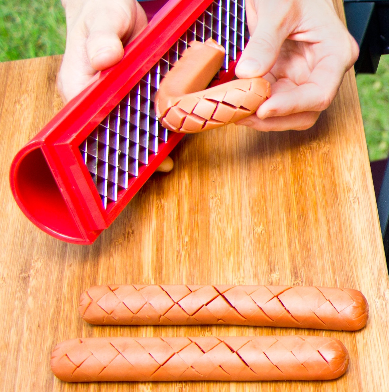 1pc Hot Dog Cutter,hotdog Slicer Hot Dog Slicing Tool - Hotdog