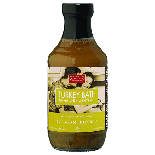 Lemon Thyme Turkey Bath Brine 16 oz.