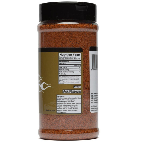 Plowboys BBQ Bovine Bold Rub 12 oz.