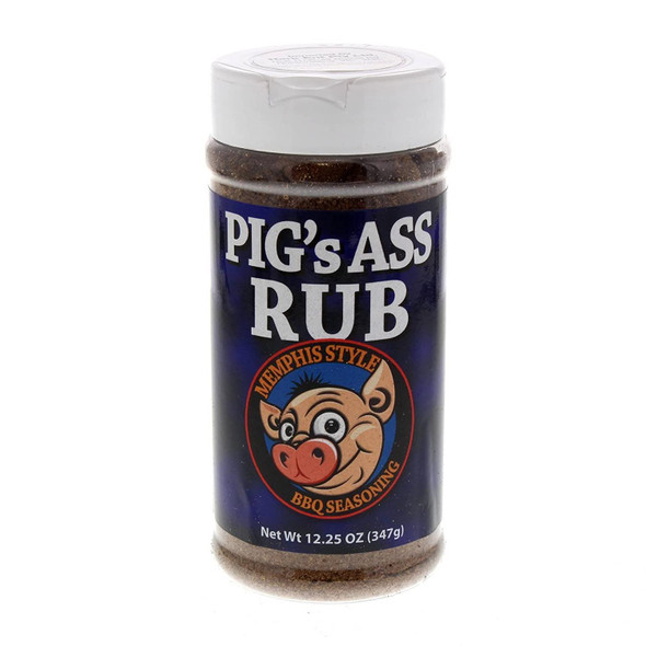 Pig's Ass Rub Memphis Style BBQ 12.25 ounce Bottle