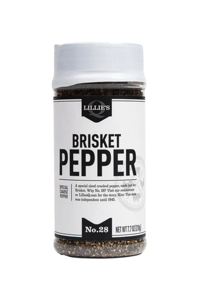 Brisket Pepper 7.7 OZ Lillie's