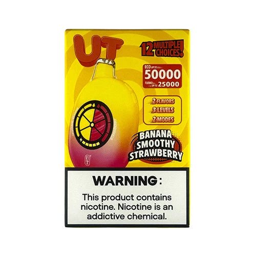 Flum UT 50000 - Banana Smoothy / Strawberry, disposable vape