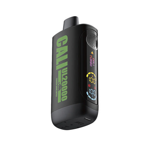 Cali UL20000 - Frozen Sour Apple, disposable vape