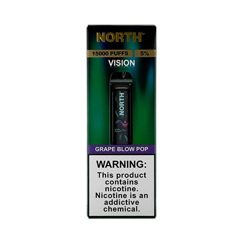 North Vision 15K - Grape Blow Pop, Disposable vape