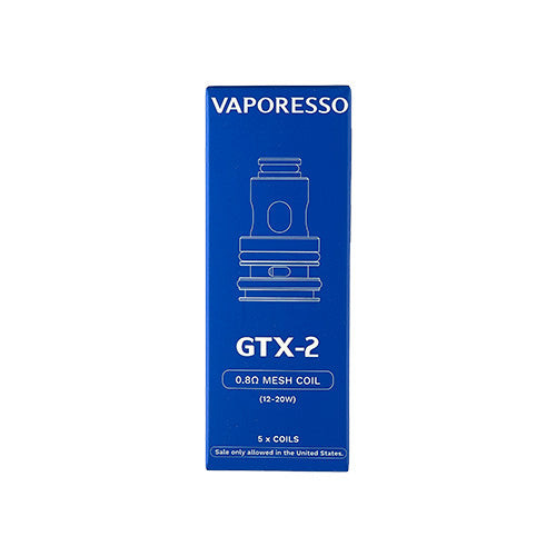 Vaporesso - GTX2 Replacement Coils (5-Pack)