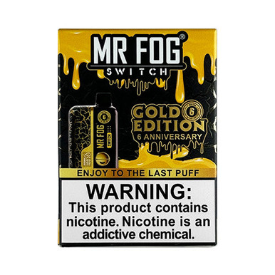 Mr Fog Switch SW15000 - Gold Edition Disposable - $14.99