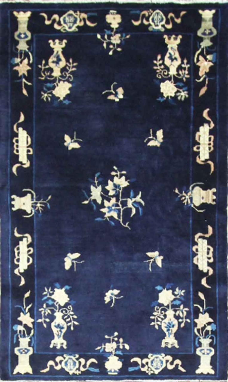 Antique Art Deco Classic rug. c-1920, 4'1