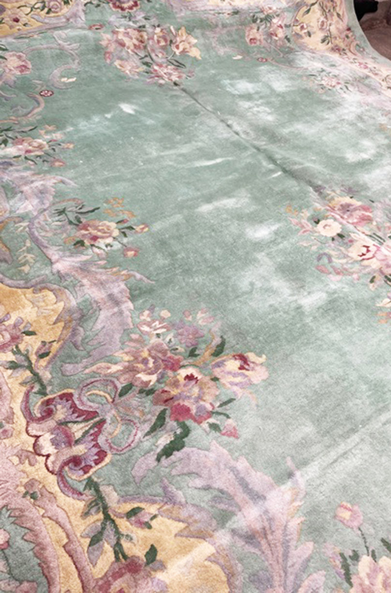 Vintage/Antique Art Deco Chinese Oriental Carpet, Over Size 11'8 x