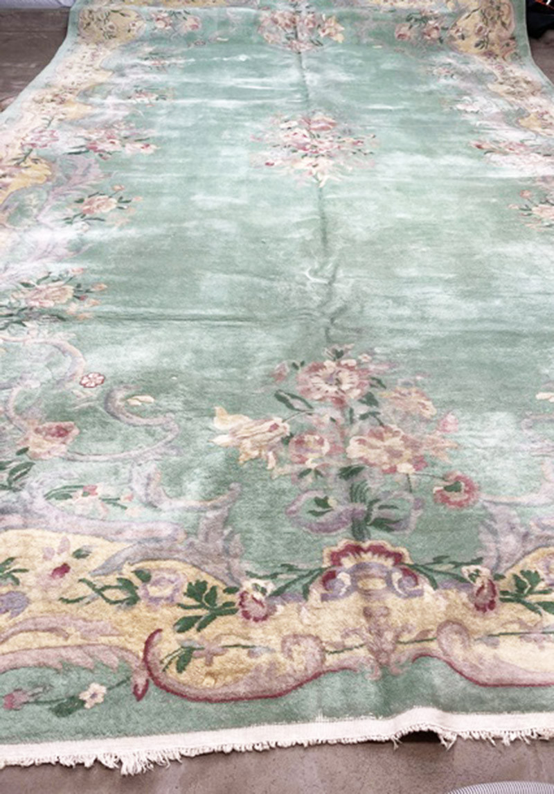 Vintage/Antique Art Deco Chinese Oriental Carpet, Over Size 11'8 x