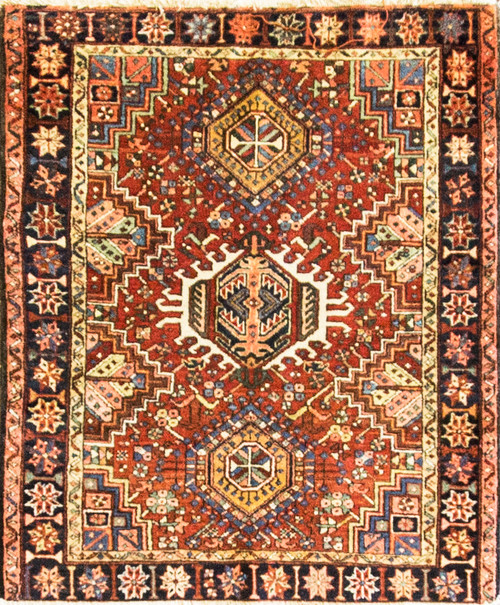 Antique Persian Karaja Rug