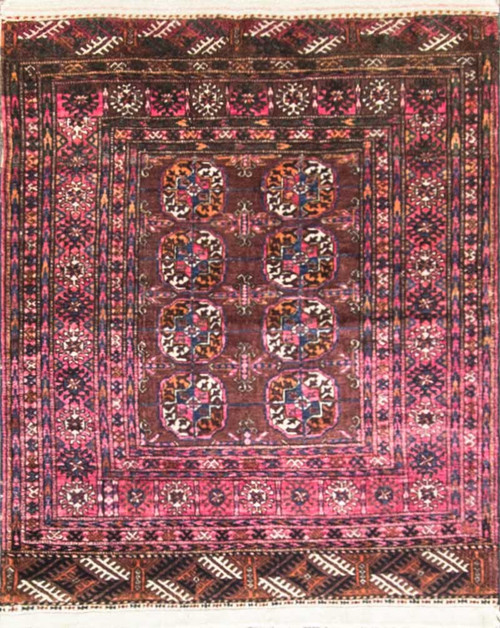 Antique Ersari Turkoman Tribal Rug
