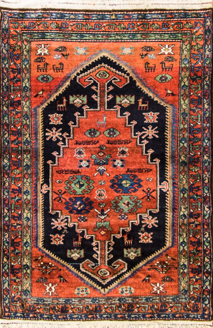 Antique Persian Azerbaijan Rug