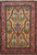 Antique Persian Seneh Malayer Rug, Amazing Color