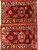 A Pair of Antique Art Deco Chinese Oriental Rug, 2' x 3'10" Each