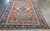 Antique Persian Karaja Rug 4'11" X 6'5"