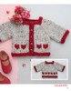 Leisure Arts Adorable Baby Cardigans Knit eBook