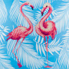 Diamond Art Kit 12"x 12" Intermediate Flamingo Duo