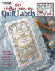 Leisure Arts 50 Nifty Iron-On Quilt Labels Book