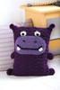 Leisure Arts Crochet Kid's Animal Pillows Crochet Book