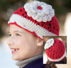 Leisure Arts Hats & Scarves For Kids Crochet Book