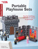 Leisure Arts Portable Playhouse Sets Plastic Canvas Book