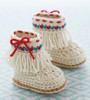 Leisure Arts Modern Baby Booties Crochet Book