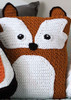Leisure Arts Crochet Fun Animal Pillows Book