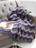 Leisure Arts Make in a Weekend Textured Lap Throws Crochet Book