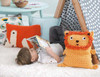 Leisure Arts Kid's Animal Pillows Fox Crochet ePattern