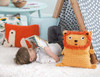 Leisure Arts Kid's Animal Pillows Lion Crochet ePattern