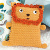 Leisure Arts Kid's Animal Pillows Lion Crochet ePattern