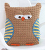 Leisure Arts Kid's Animal Pillows Owl Crochet ePattern