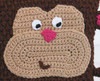 Leisure Arts Kid's Animal Pillows Monkey Crochet ePattern