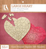 Leisure Arts Wood Puzzle Large Heart