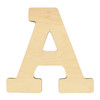 Good Wood By Leisure Arts Shapes Letter 13" Birch A