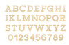 Essentials By Leisure Arts Wood Letter 9.5" Birch U