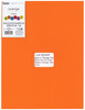 Essentials By Leisure Arts Foam Sheet 9"x 12" 2mm Orange 15pc