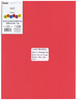 Essentials By Leisure Arts Foam Sheet 9"x 12" 2mm Red 15pc