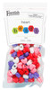 Essentials By Leisure Arts Bead Heart Bead 12mm Mix 150pc