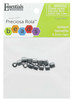 Essentials By Leisure Arts Bead Preciosa Rola 6.2mm Opaque Hematite 5gm