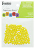 Essentials By Leisure Arts Bead Preciosa Rola 4.5mm Opaque Yellow 15gm