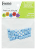 Essentials By Leisure Arts Bead Preciosa Rola 7.7mm Opaque Light Blue 15gm