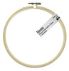Essentials By Leisure Arts Wood Embroidery Hoop 6" Bamboo