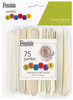 Essentials By Leisure Arts Wood Craft Sticks Jumbo .75"x 6" 75pc