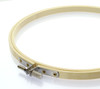 Essentials By Leisure Arts Wood Embroidery Hoop 7" Bamboo