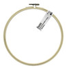 Essentials By Leisure Arts Wood Embroidery Hoop 7" Bamboo