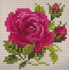 Riolis Diamond Mosaic Kit 4"x 4" Pink Rose