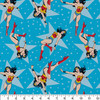 Camelot Cotton Fabrics DC Comics Fat Quarter Wonder Woman 6pc